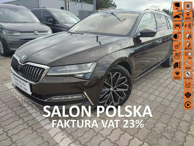 Škoda Superb Salon Polska fv23 bezwypadkowy L$K Otwock - zdjęcie 1