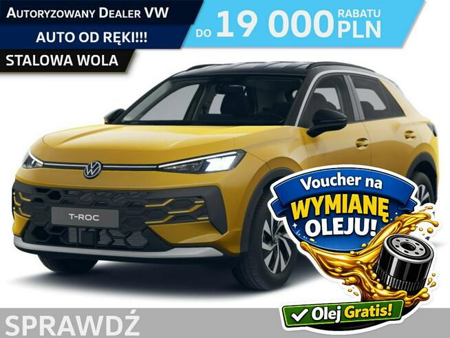 Volkswagen T-Roc Life 1.5 eTSI 116KM automat DSG Pakiet Zimowy HAK Stalowa Wola - zdjęcie 1