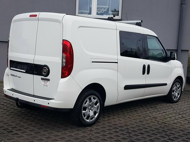 Fiat Doblo 5 OSÓB KLIMA DŁUGI KLIMA 6-BIEGÓW I-WŁAŚCICIEL KRAJOWY AC Poręba - zdjęcie 4