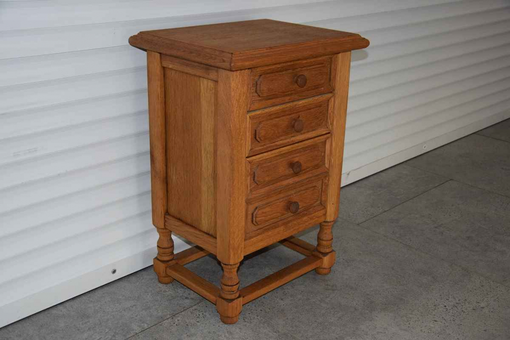 szafka z szufladami z drewna dębowego - super stan Olsztyn - zdjęcie 3