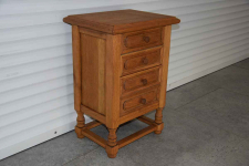 szafka z szufladami z drewna dębowego - super stan Olsztyn - zdjęcie 3