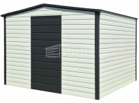 Schowek - Domek ogrodowy - 3x3m - drzwi - dach ST187