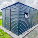 Schowek - Domek Ogrodowy 4x2,5m Brama Dwuskrzydłowa - Drzwi Okno GP436 Nowy Sącz - zdjęcie 3