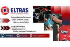 USŁUGI TRANSPORTOWE WYNAJEM ROZŁADUNEK SERWIS DIAGNOSTYKA AUTA ELTRAS
