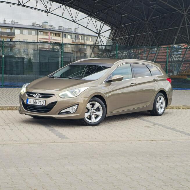 Hyundai i40 Kombi blue 1.6 Manual Nawigacja Klima Serwis 2 Klucze Ostrów Mazowiecka - zdjęcie 7