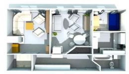 3pok, 80met, Okolice Parku Tołpy BALKON/PIWNICA (Wrocław) Śródmieście - zdjęcie 4