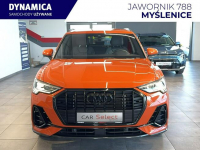 Audi Q3 VAT 23% 45TFSI e 245KM S-tronic 2021 r., HAK, dod.komplet kół Myślenice - zdjęcie 3