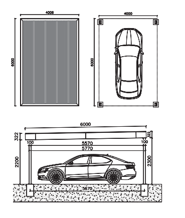 Car Porty Aluminiowe na Wymiar w Gard House Krynica-Zdrój - zdjęcie 4