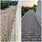 Mycie kostki brukowej, elewacji, dachów, ogrodzeń, garaży