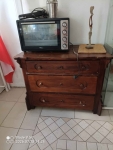 Komoda retro orginalna lite drewno Żoliborz - zdjęcie 2