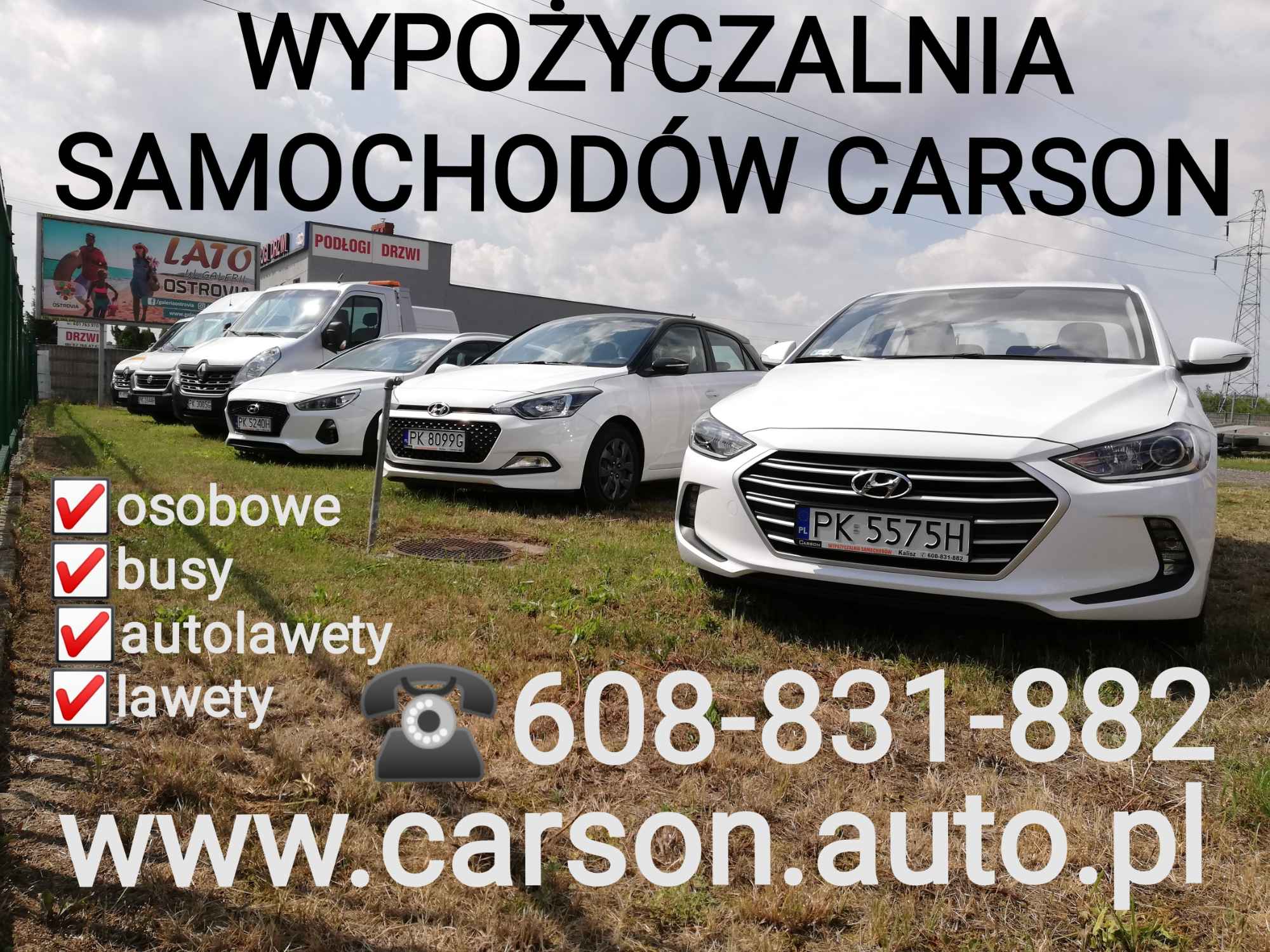 Wypożyczalnia Samochodów i Autolawet CARSON Ostrów Wlkp. Ostrów Wielkopolski - zdjęcie 5