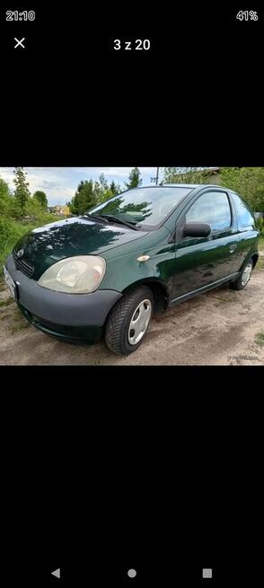 TOYOTA YARIS 2003 1.0i 16V 68KM Łańcuch ABS 4Opony.Całoroczn Łaskarzew - zdjęcie 7