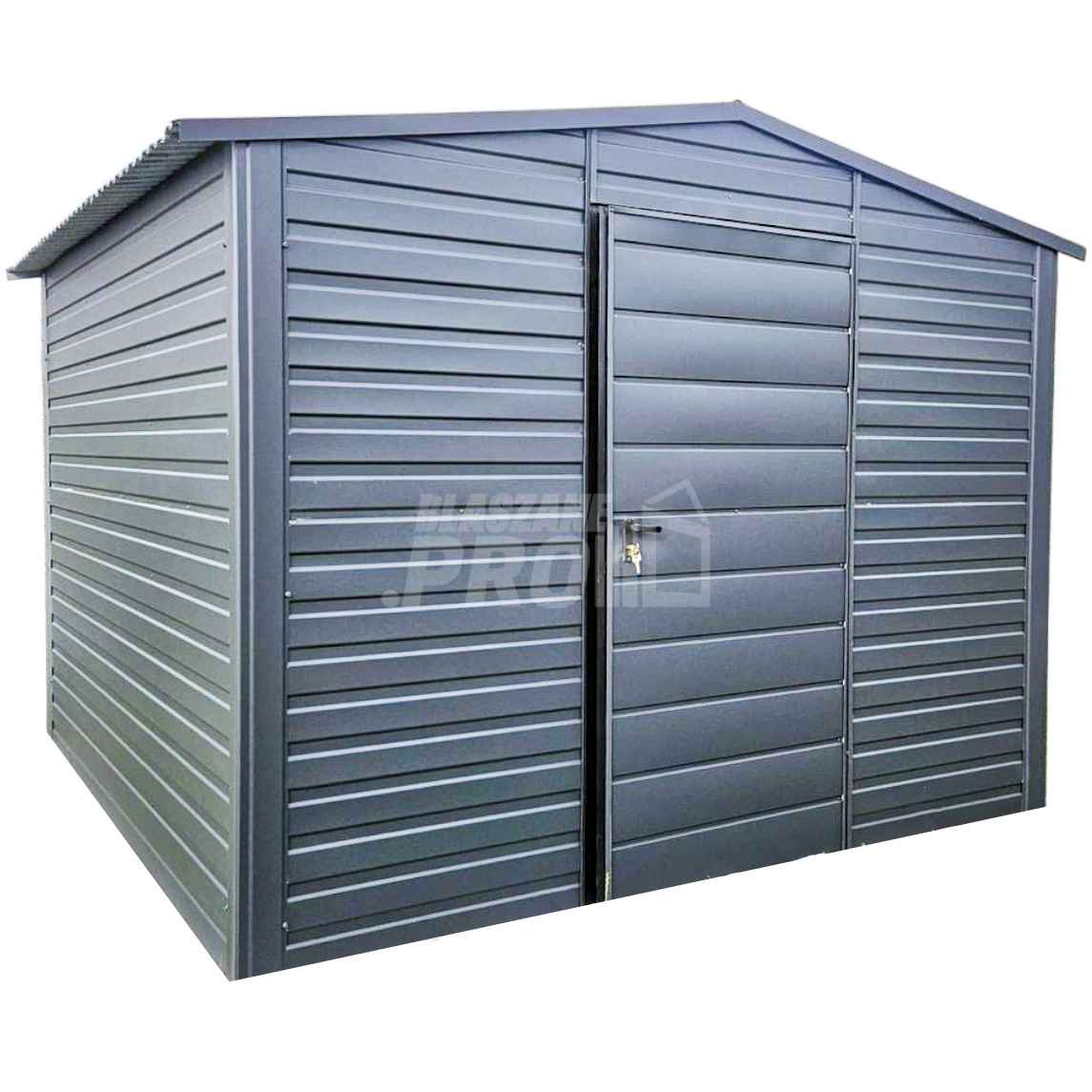 Schowek Domek ogrodowy 3x3m drzwi - antracyt - dach dwuspadowy GP429 Legnica - zdjęcie 1