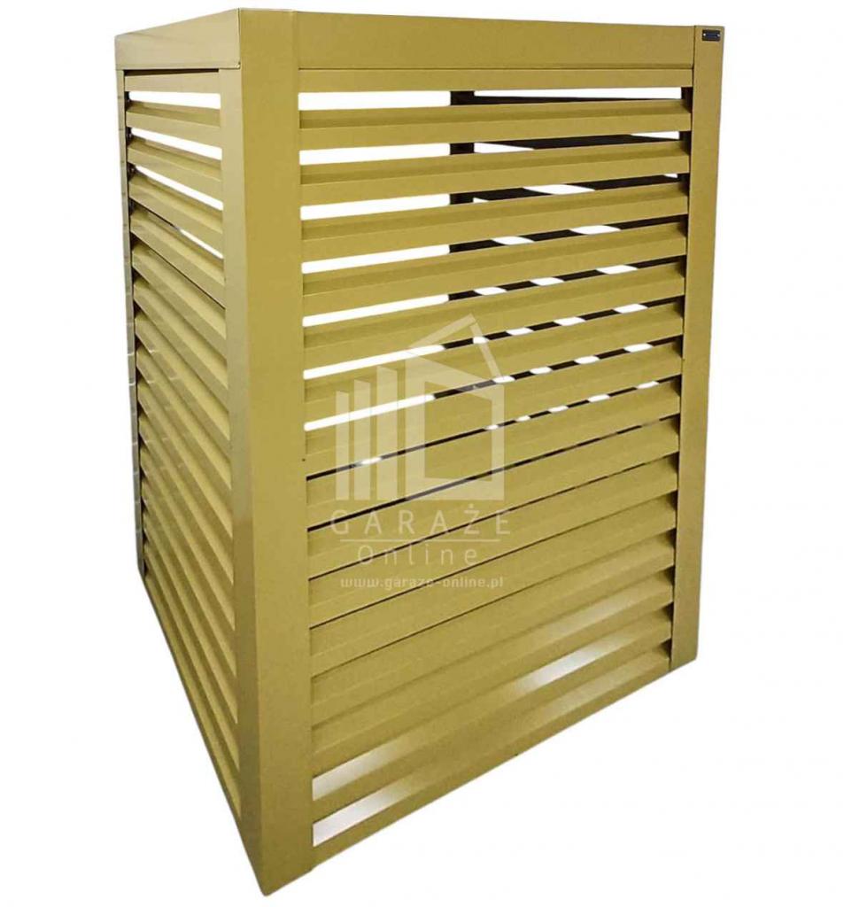 Osłona klimatyzatora – pompy ciepła 120x80x180cm cm Piaskowy ID1149 Pabianice - zdjęcie 1