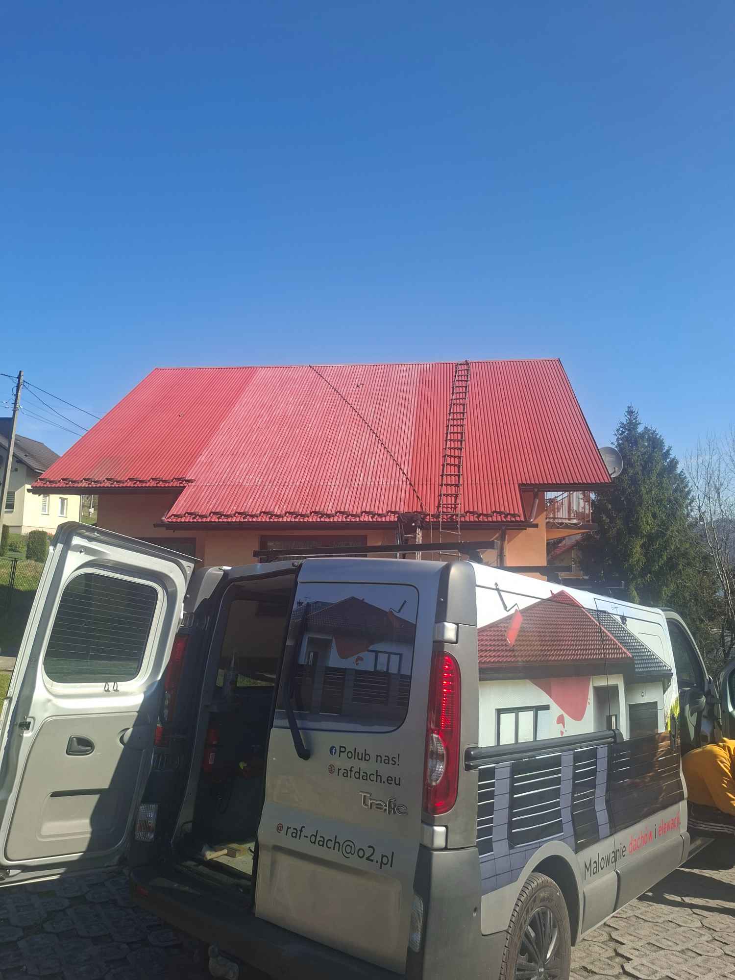 Malowanie dachów, elewacji Oświęcim - zdjęcie 2