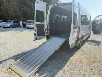 Renault Master 9-osobowy średniak L2H2 inwalida rampa stopień klima Warszawa - zdjęcie 7
