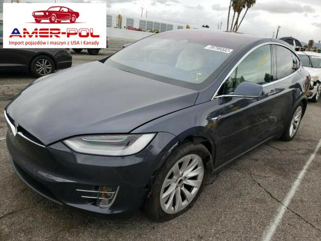 Tesla Model X 2020, Long Range, od ubezpieczalni Warszawa - zdjęcie 1