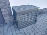 Osłona klimatyzatora - pompy ciepła 60x40x90 cm Antracyt GP292 Koszalin - zdjęcie 5