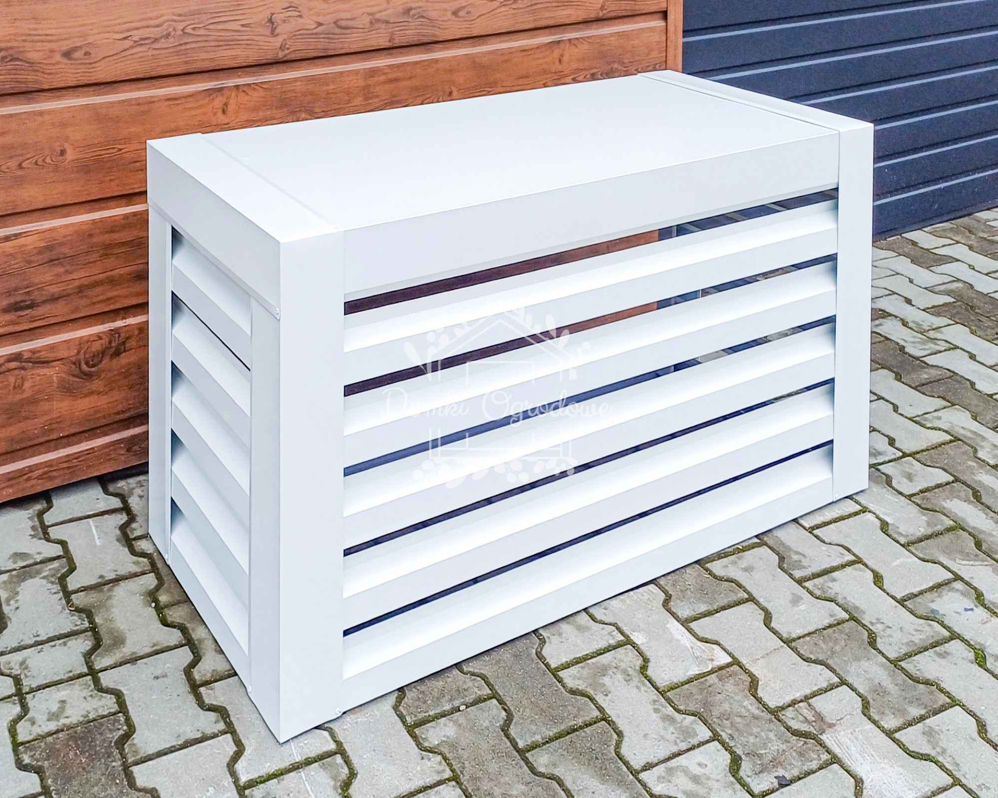 Osłona klimatyzatora 100x40x60cm Biała Zabudowa Klimatyzacji ID853 Leszno - zdjęcie 5