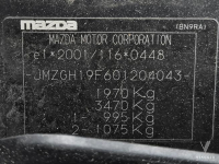 Mazda 6 2.0 Exclusive benzyna 147km KLIMA bezwypadek SERWIS 2009 Tychy - zdjęcie 11