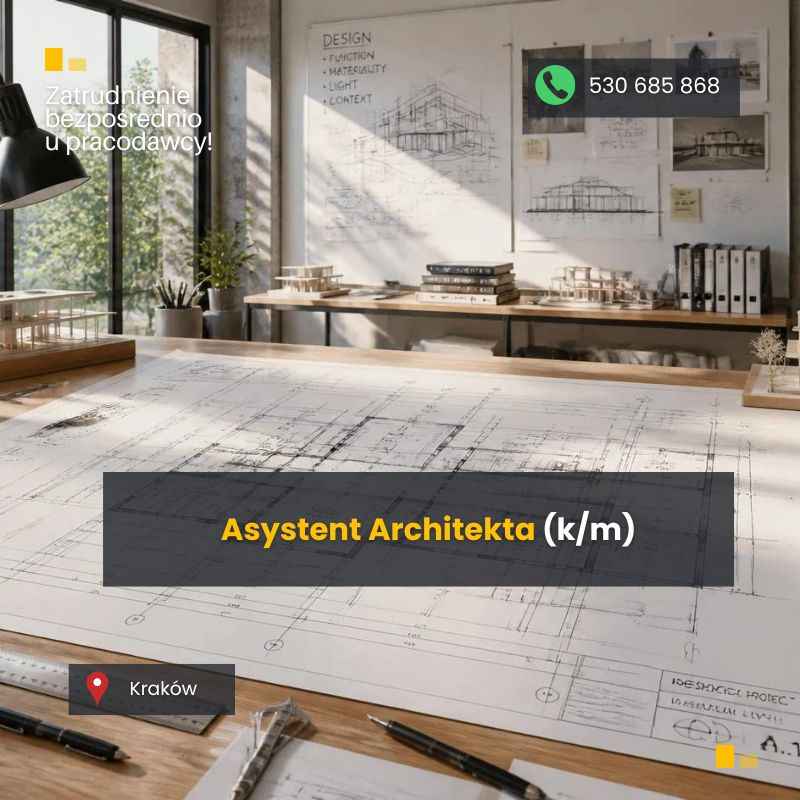 Asystent Architekta (k/m) Nowa Huta - zdjęcie 1