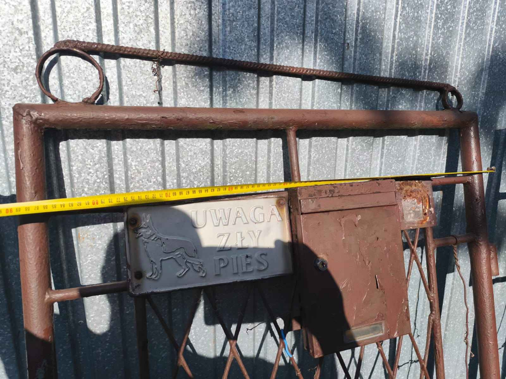 Brama wjazdowa dwuskrzydłowa z furtką Pawłowice - zdjęcie 4