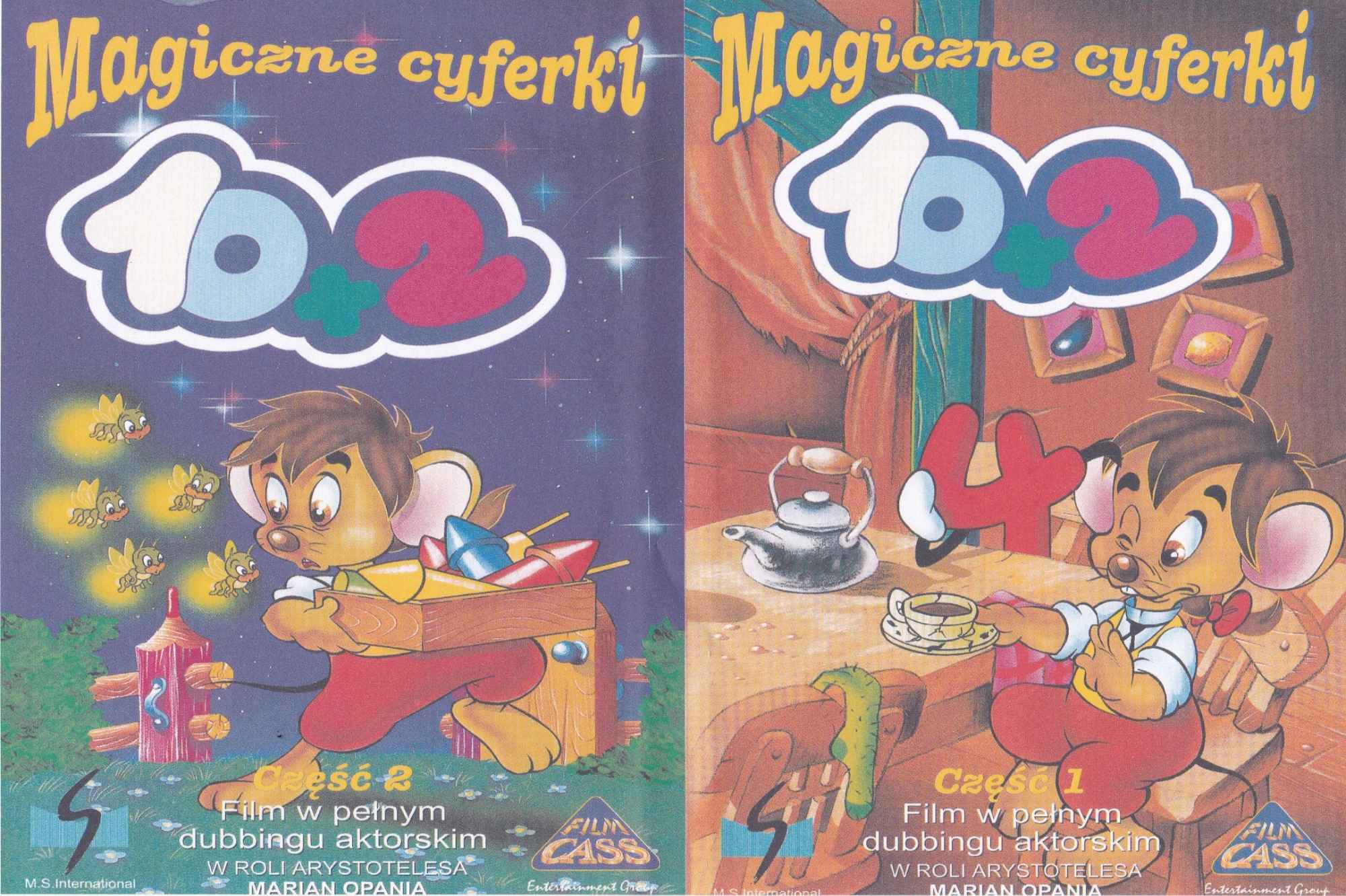 "Magiczne cyferki 10+2"  Bajki dla dzieci na DVD Praga-Północ - zdjęcie 2