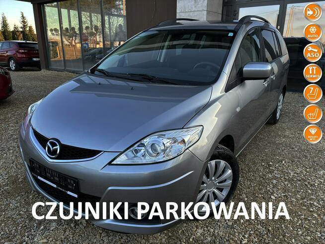 Mazda 5 1.8TX 116 km BENZYNA klimatyzacja 7 FOTELI serwi CZUJNIKI 2011 Tychy - zdjęcie 1