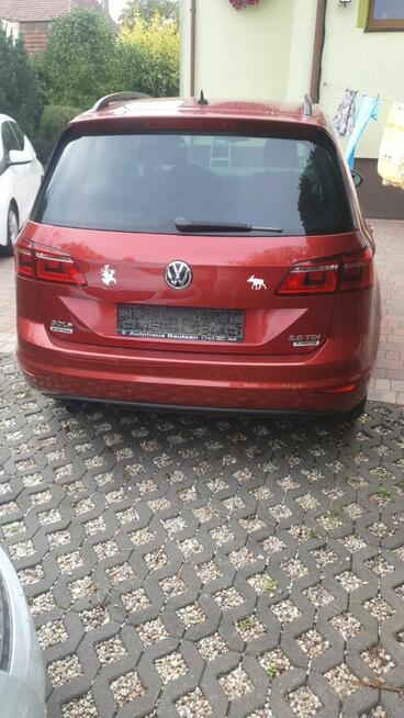 Śliczny Volkswagen Golf Sportsvan Łódź - zdjęcie 11