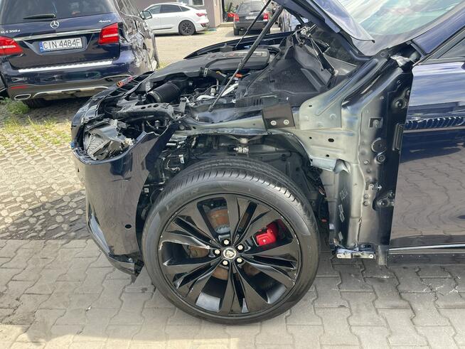 Jaguar F-PACE P400 Sport AWD mHEV Kamery360 Skóra Pamięć Meridian Gliwice - zdjęcie 7