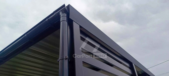 CarPort PREMIUM - wiata samochodowa 5x5  dodatkowa zabudowa  CP114 Toruń - zdjęcie 7