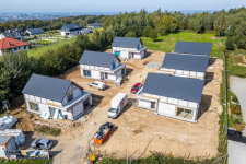 Nowoczesny dom 109 m² z garażem | Duże przeszkleni Malawa - zdjęcie 3