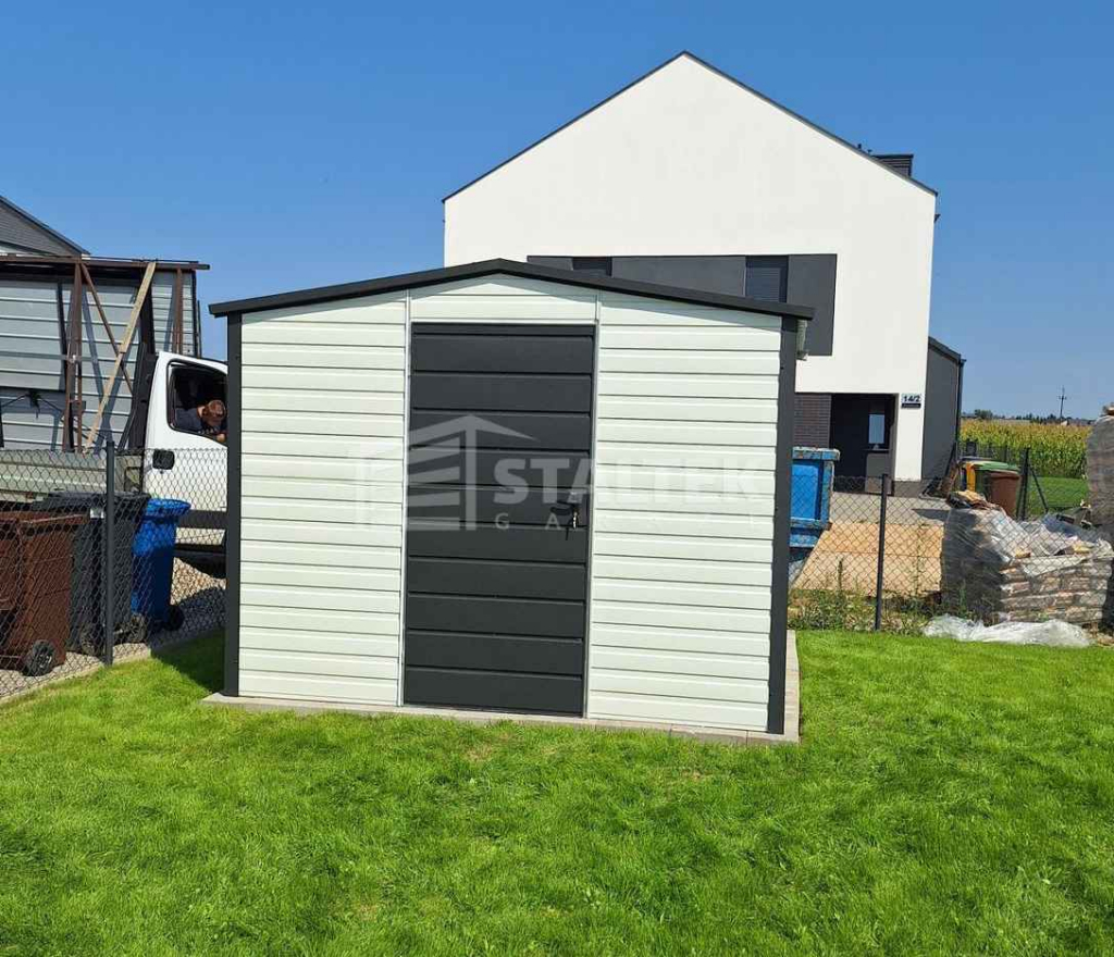 Schowek - Domek ogrodowy - 3x3m - drzwi - dach ST187 Międzyrzecz - zdjęcie 2