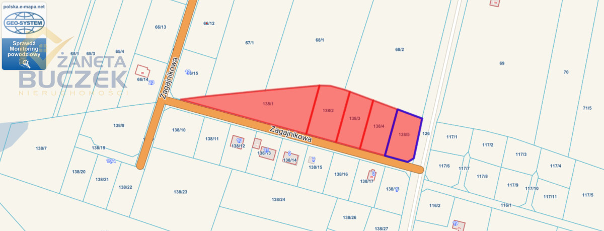 Sprzedam działki budowlane w Nowych Gnatowicach Nowe Gnatowice - zdjęcie 3