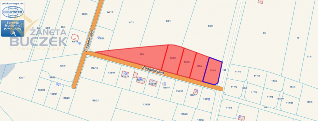 Sprzedam działki budowlane w Nowych Gnatowicach Nowe Gnatowice - zdjęcie 3