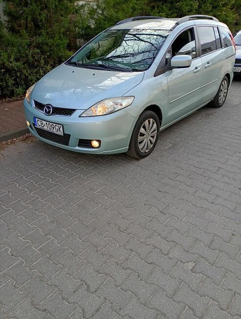 Mazda 5 okazja dobra cena klima rok 2006 7osobowy zamiana Poznań - zdjęcie 3