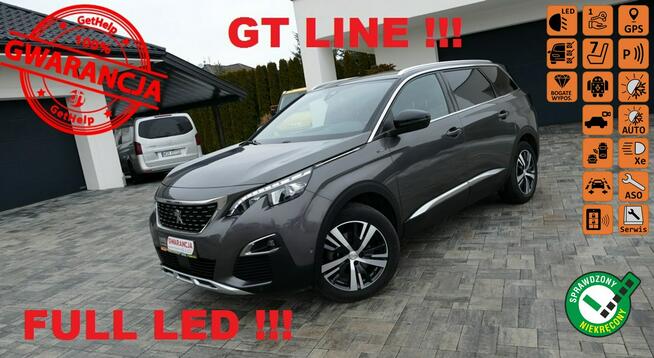 Peugeot 5008 GT Line! Full Led! Kamera 360. Gwarancja! Grójec - zdjęcie 1