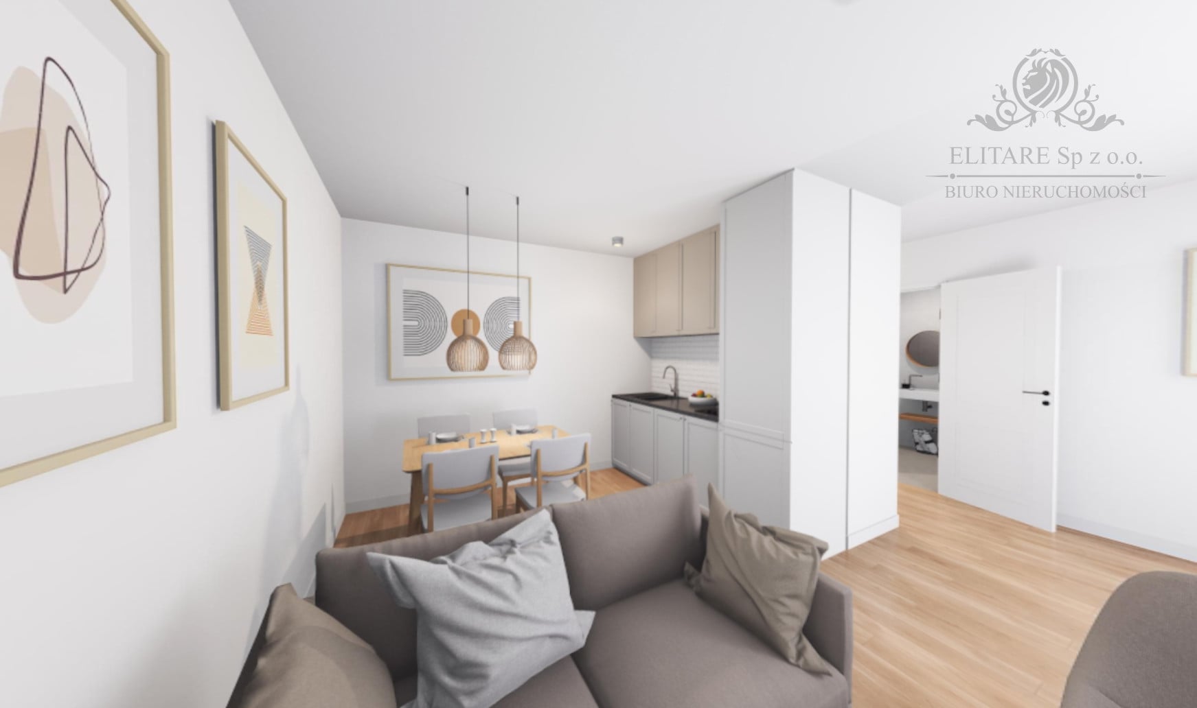 Apartament 1 pok. 29,33m2 ogrzewanie miejskie /obok Sky Tower Wrocław - zdjęcie 1