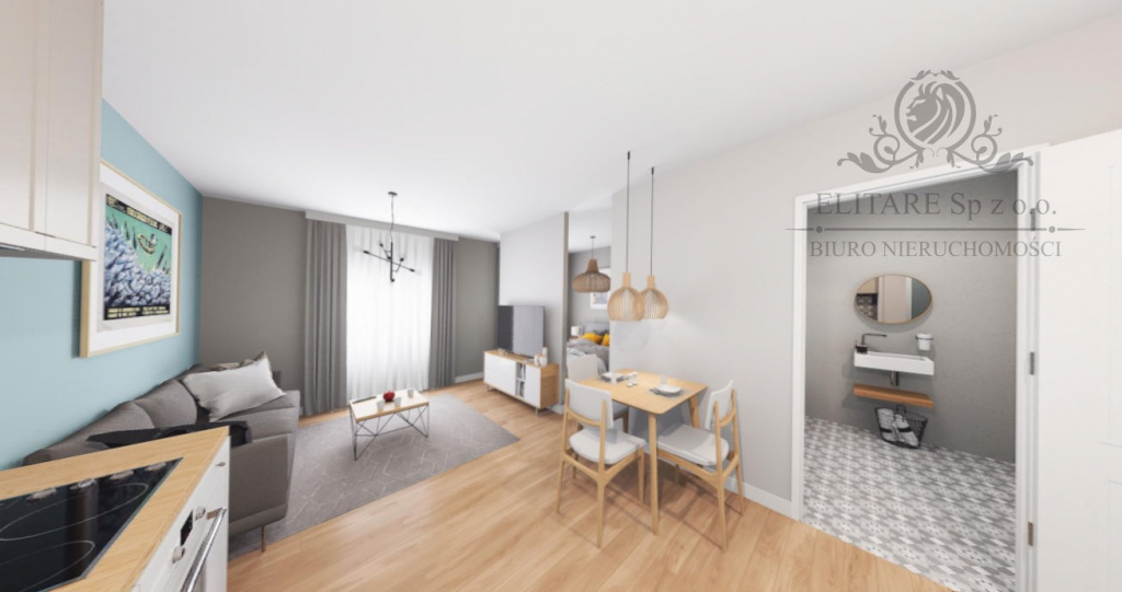 Mieszkanie 32,49 z możliwością wydzielnia sypialni/loggia/Szczepin Wrocław - zdjęcie 4