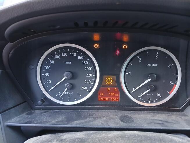 BMW 530d 218km 2005 rok Zarejestrowana Uszkodzona skrzynia Zambrów - zdjęcie 11