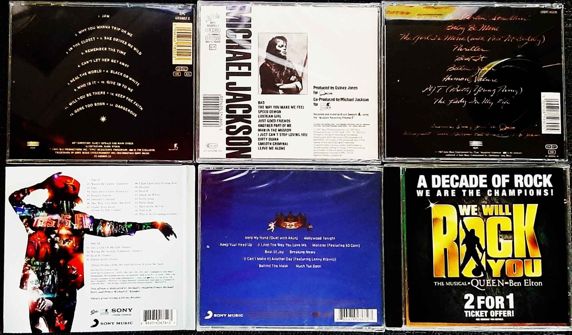 Polecam Kolekcję 5 Najlepszych Albumów CD-6 Płyt MICHAEL JACKSON 6cd Katowice - zdjęcie 2