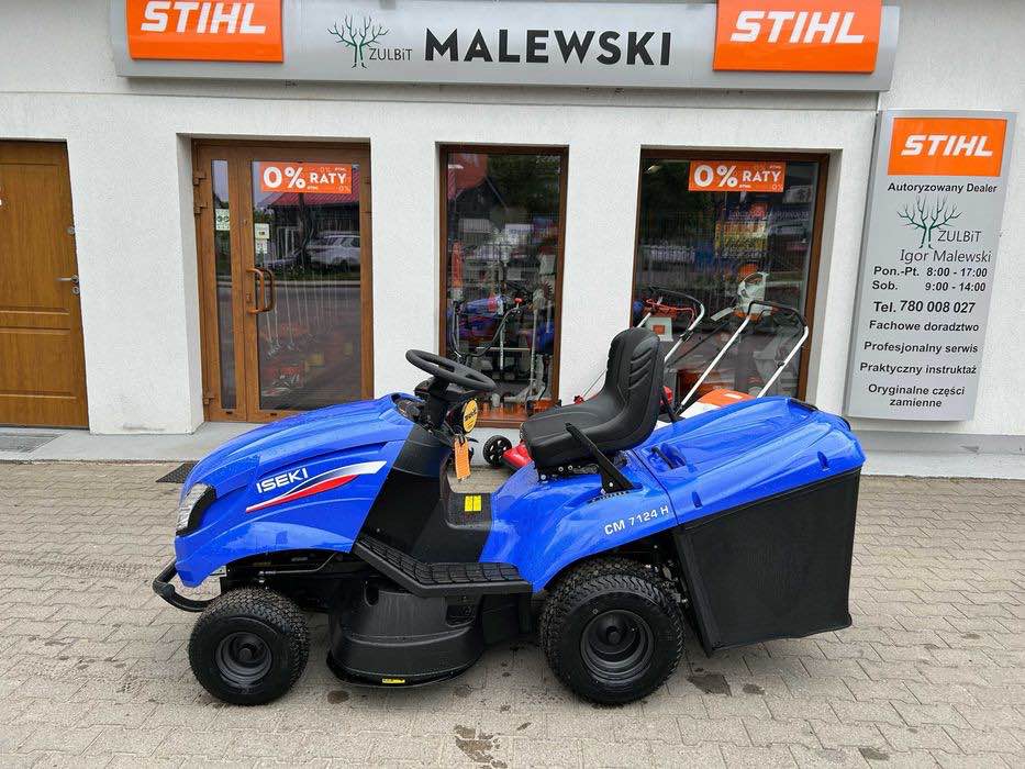 Traktorek ogrodowy ISEKI CM 7124 H silnik KAWASAKI 2 cylindry 18KM Olsztyn - zdjęcie 1