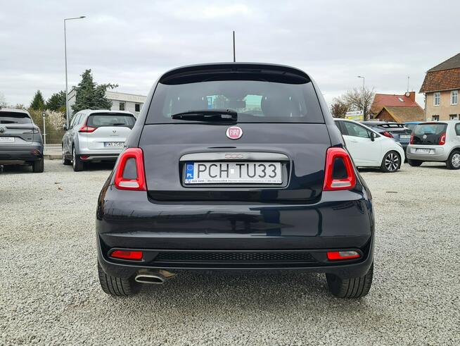 Fiat 500 Automat Klimatronik Półskóry Tempomat Halogeny Komputer Alu Wągrowiec - zdjęcie 6