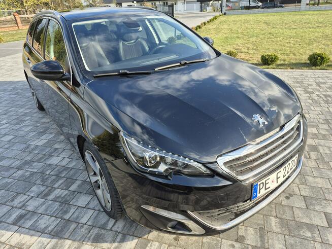 Peugeot 308 1.6 hdi full led kamera alcantara navi bezwypadkowy Drelów - zdjęcie 12