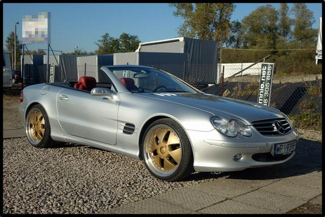 Mercedes SL 500 2.7 6V 245KM* cabrio*szklany dach*Skóra*biXenon Nowy Sącz - zdjęcie 1