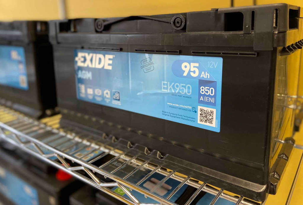 Akumulator 95Ah 850A EXIDE AGM START/STOP EK950 EN Ostrów Wielkopolski - zdjęcie 1