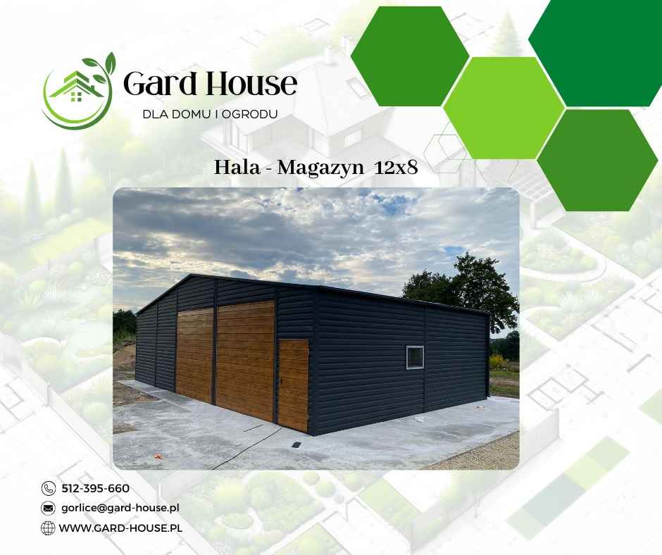 Solidna hala/magazyn 12x8 Gorlice - zdjęcie 1