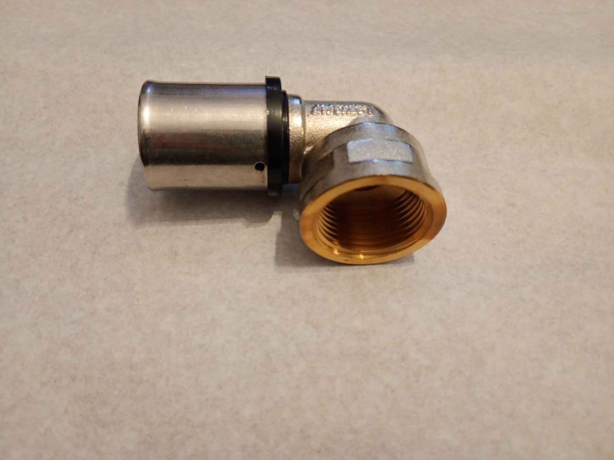 Złączka mosiężna kolano pex 25x3/4GW Pabianice - zdjęcie 1