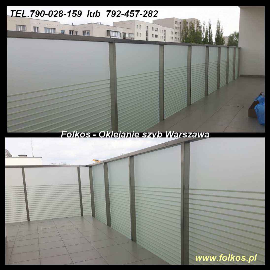 Folie na balkon Tarchomin - Ceramiczna, Mehoffera, Płużnicka, Odkryta. Białołęka - zdjęcie 8