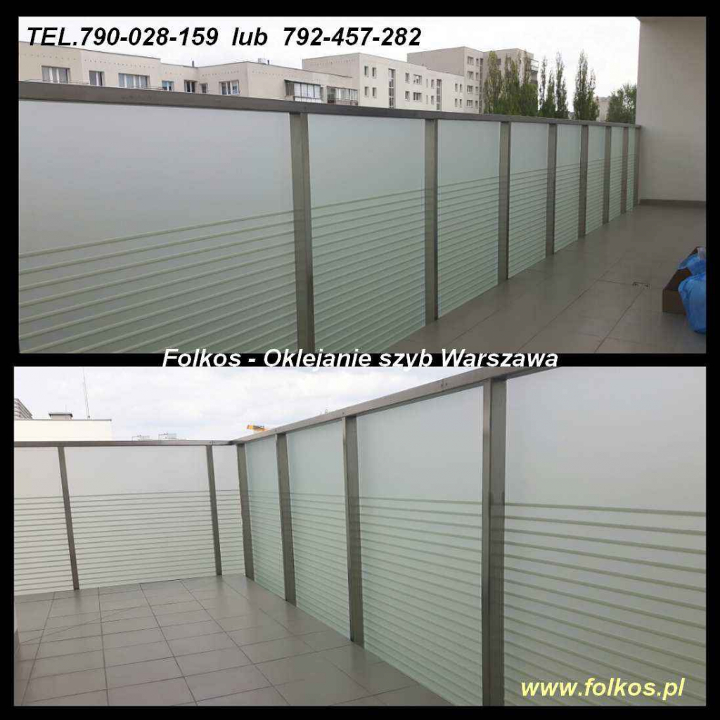 Folie na balkon Tarchomin - Ceramiczna, Mehoffera, Płużnicka, Odkryta. Białołęka - zdjęcie 8